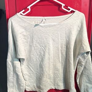 Casual Gray Women's Top